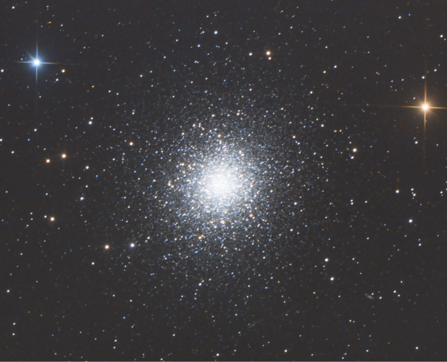 The Globular Cluster Messier 13 in the constellation of Hercules