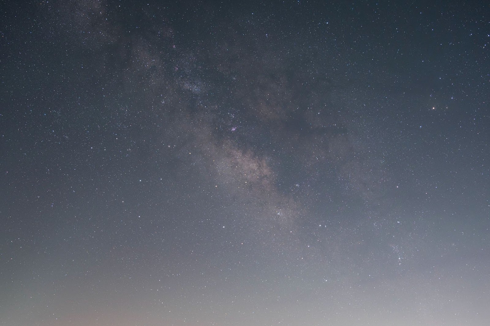 Milky Way before GraXpert
