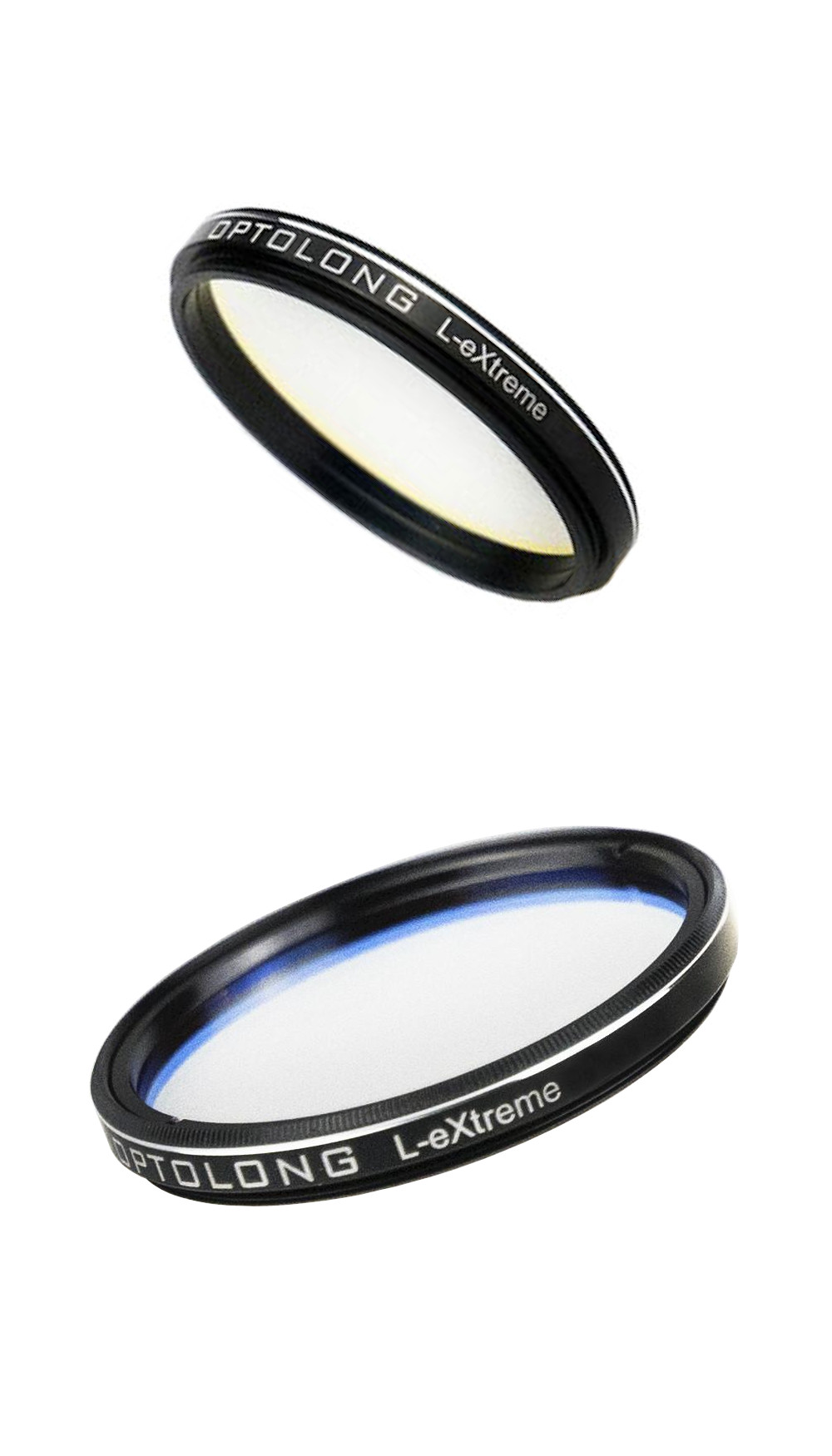 Two angles of the Optolong L-eXtreme