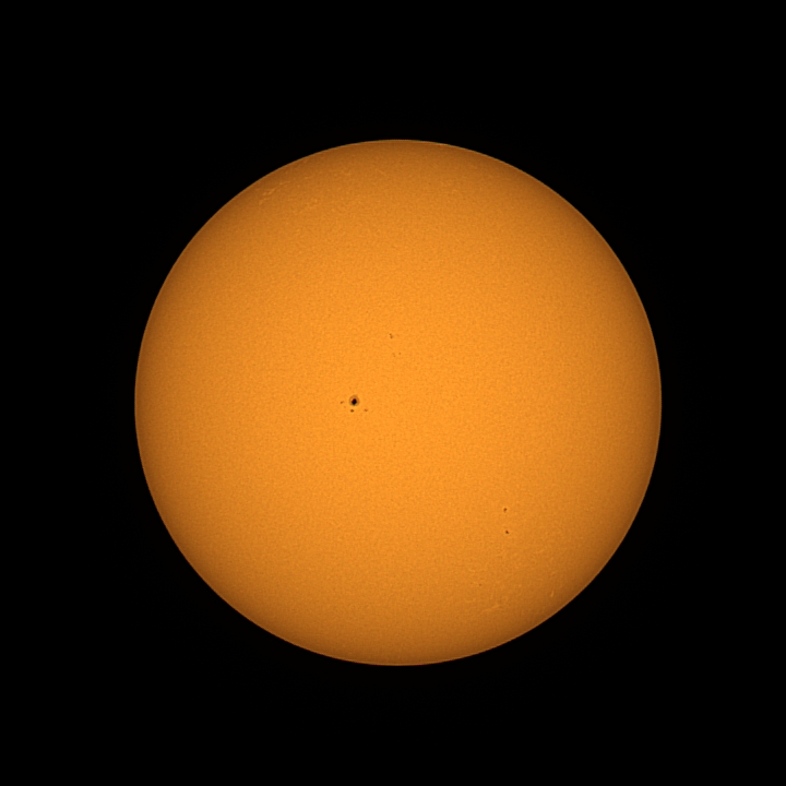 Photo of our sun captured with DWARF Mini