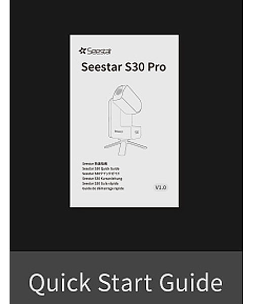 ZWO Seestar S30 Pro Smart Telescope Quick Start Guide