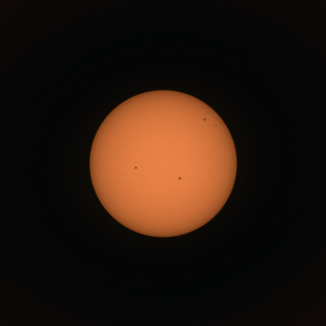 Image of the Sun taken with the S30