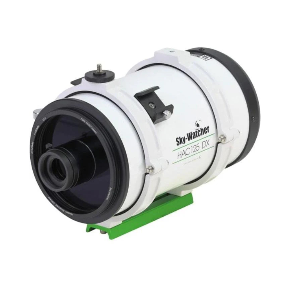 Sky-Watcher HAC125DX Mini Astrograph facing forward and to the left