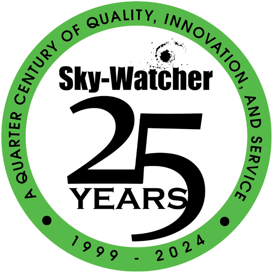 Sky-Watcher 25 Anniversary Badge