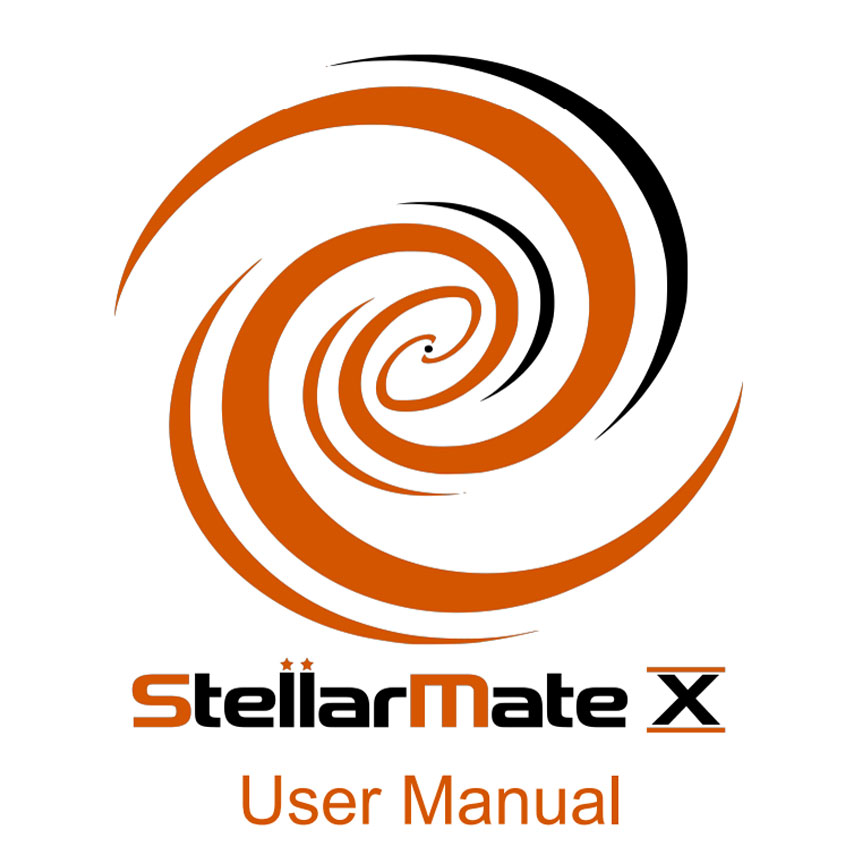 StellarMate X Instruction Manual Title Page