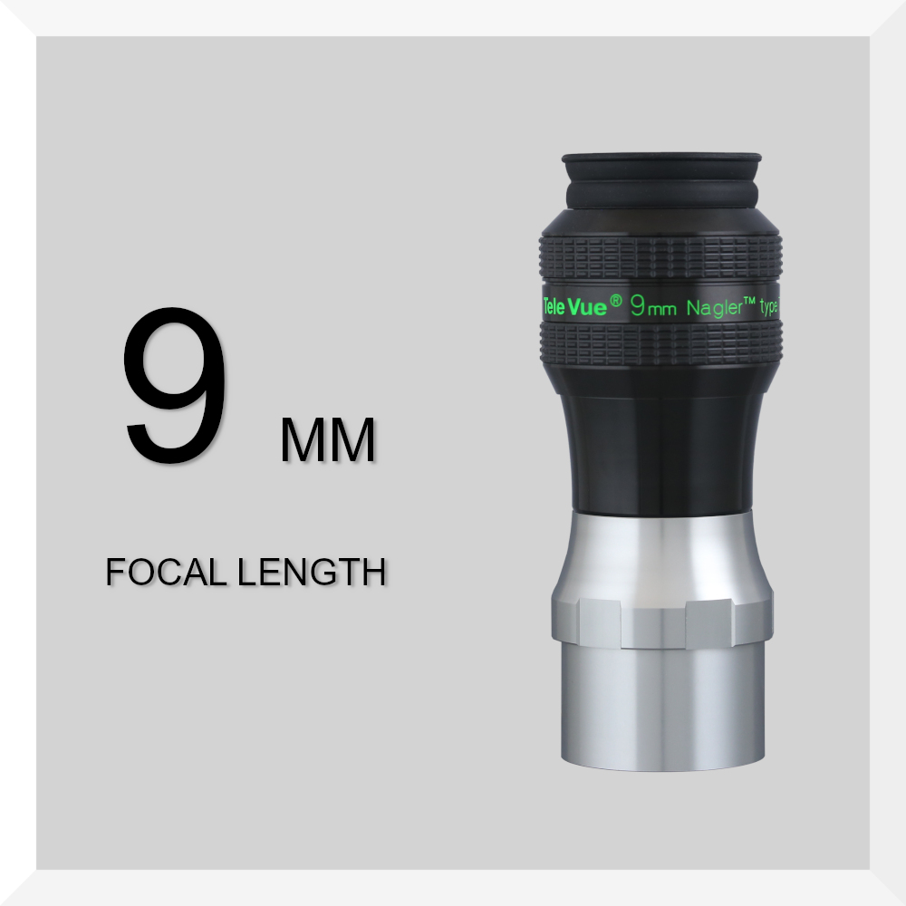 Graphic about the eyepiece focal length