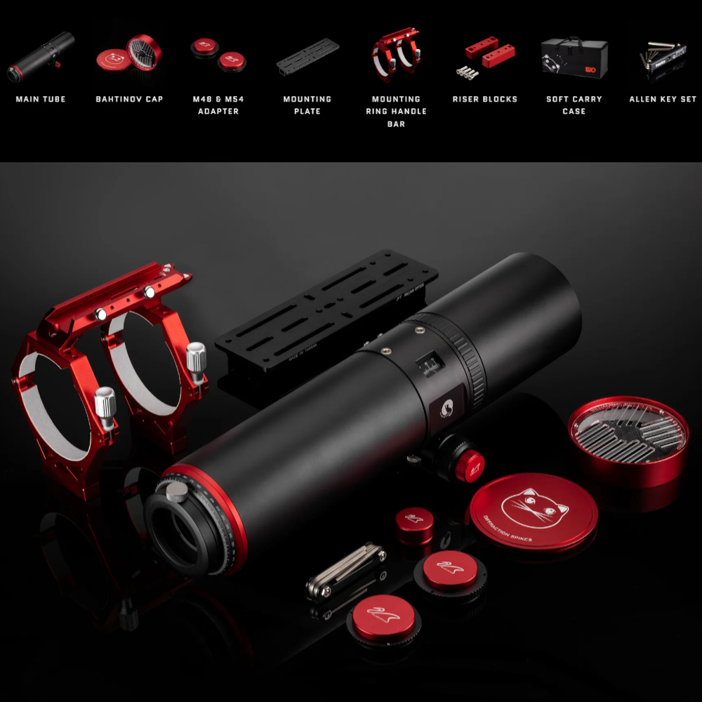 Shot of everything included with the RedCat 91