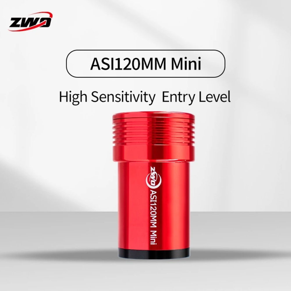 ZWO ASI120MM Mini Camera With Background and Text
