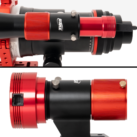 ZWO F4 Guidescope backside