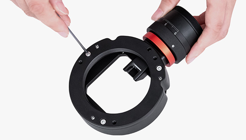 Large ZWO OAG with Plate Being Removed