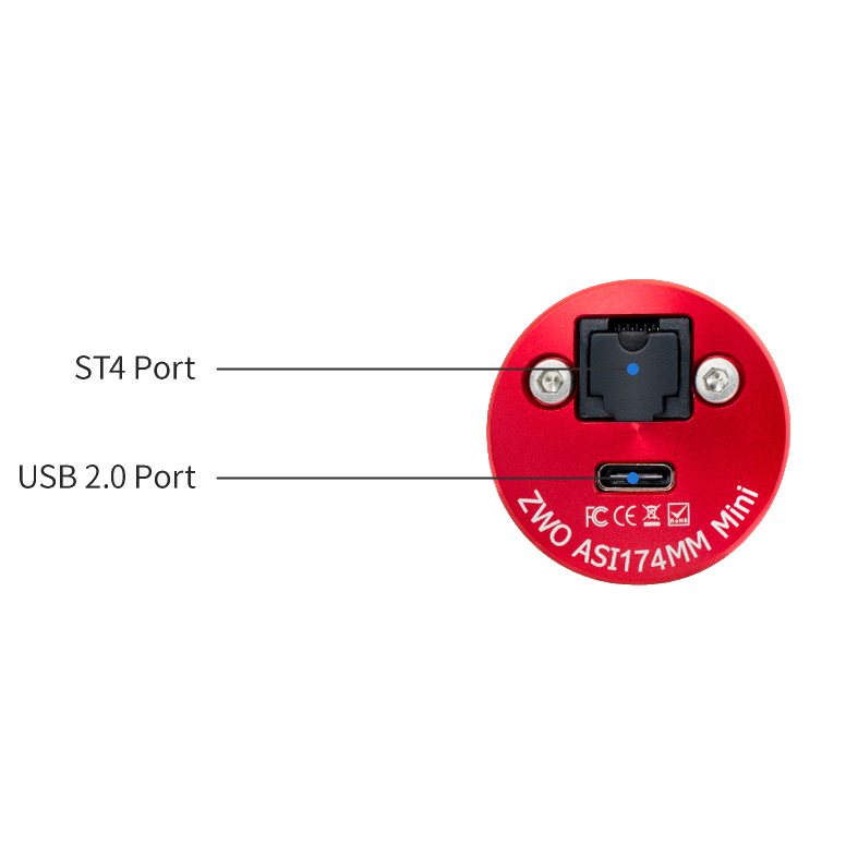 {{ASI174MM mini ports}}