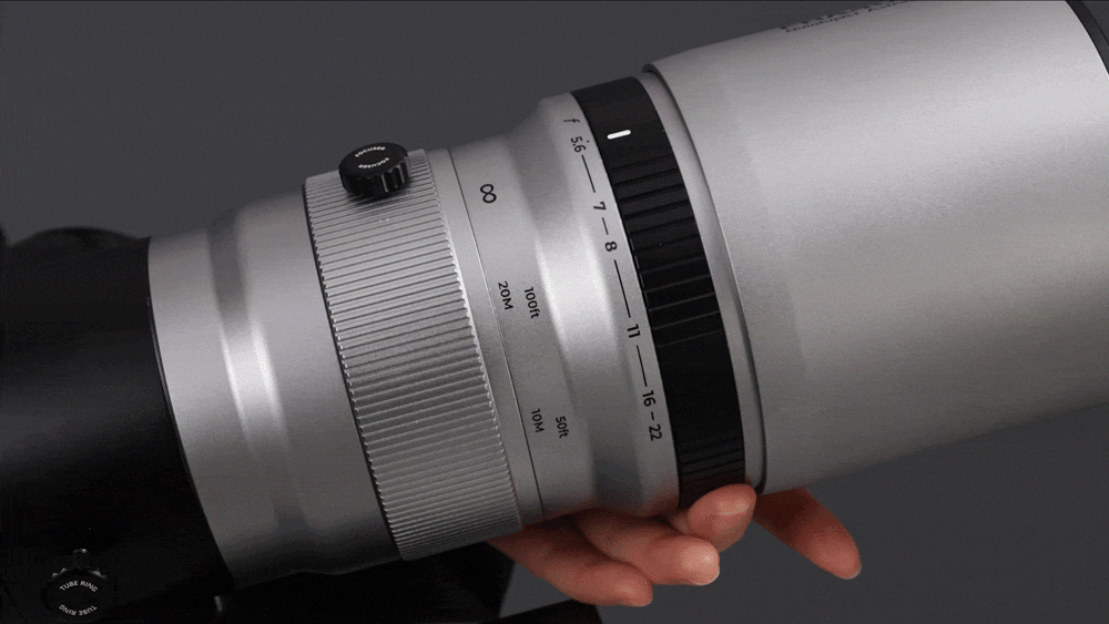 SQA55 with DSLR