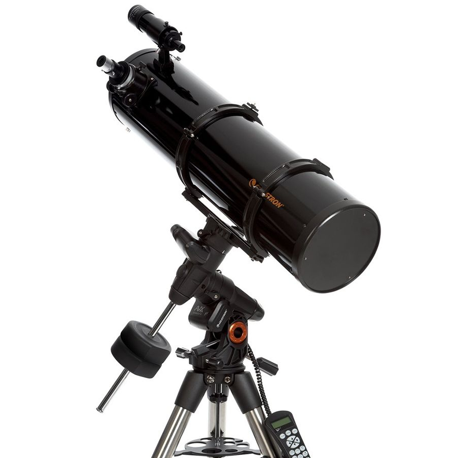 {{Celestron 8 Newtonian with eyepiece on avx}}