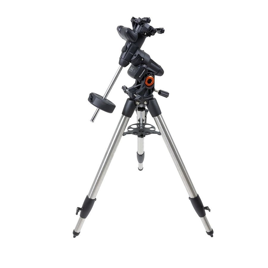 {{The Celestron Advanced VX (AVX) mount with tripod, long shot }}