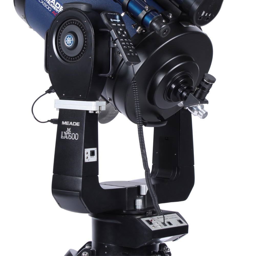 Meade LX600 Mount Up Close View