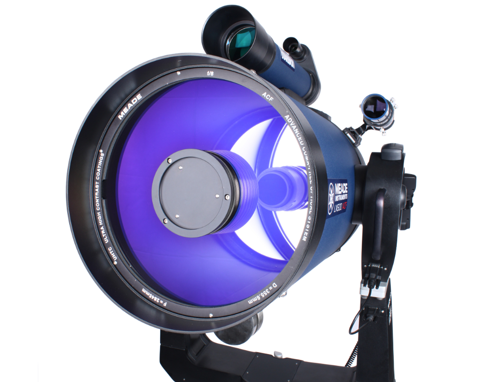 Meade LX600 ACF 14 inch OTA Side View