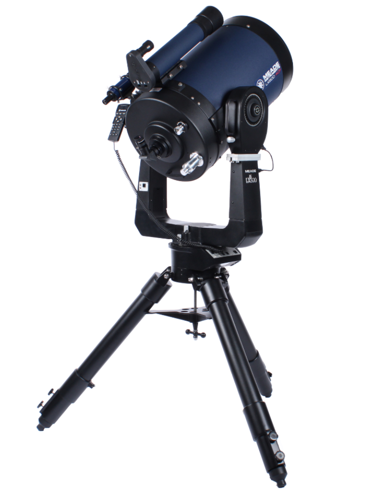 Meade LX600 14 inch back pointing on tripod