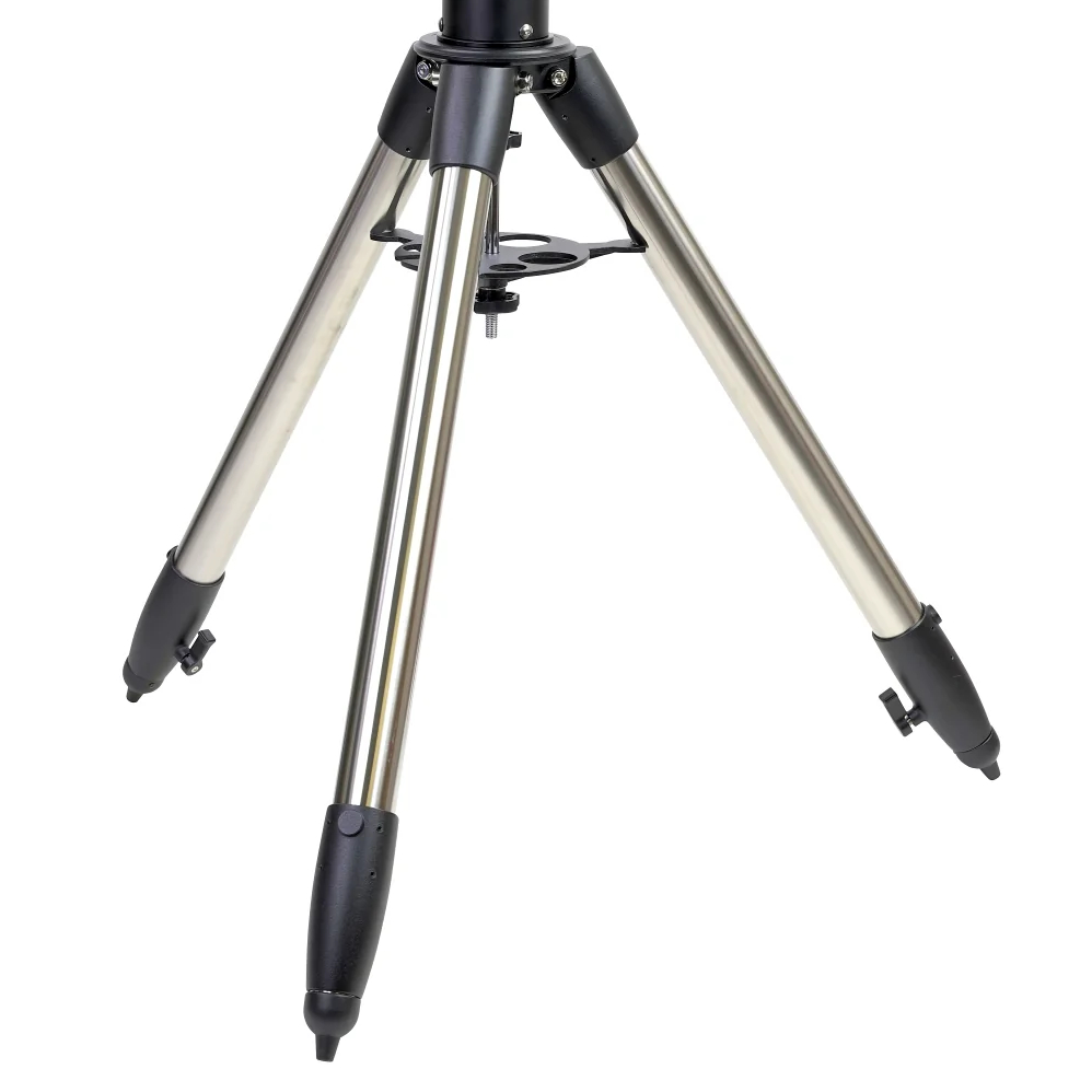 VEQ6 to Wave Steel Tripod with Wave Mount side view
