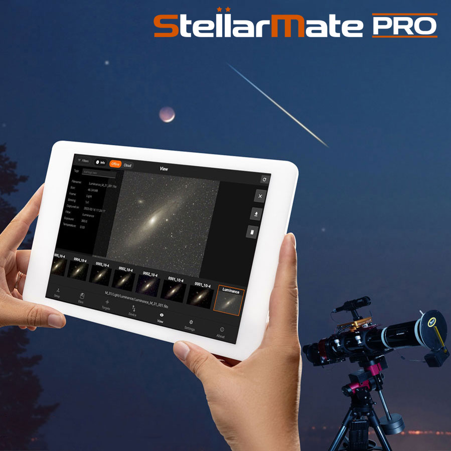 Stellarmate Pro 64 Tablet Connection