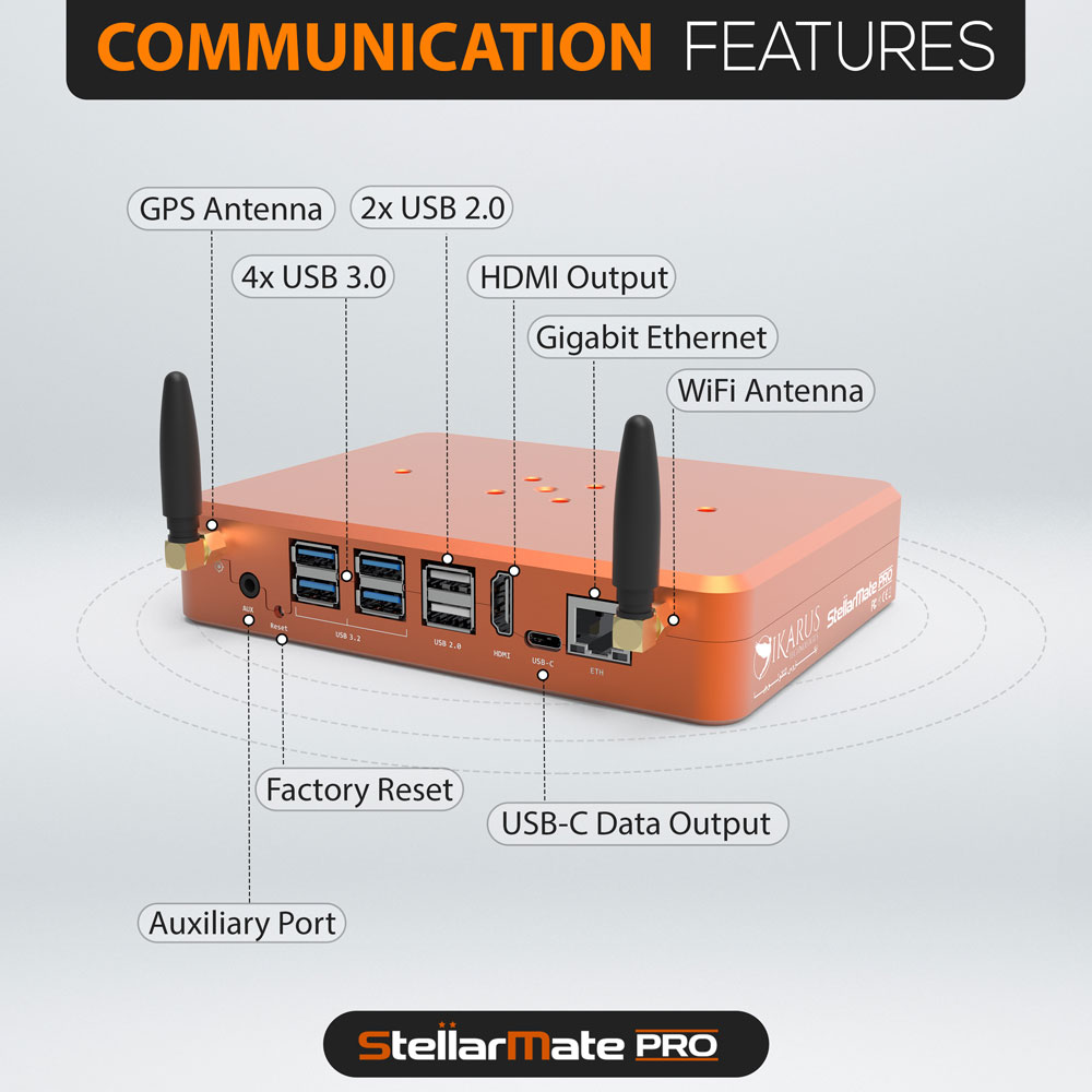 Stellarmate Pro 128 Communications Feature