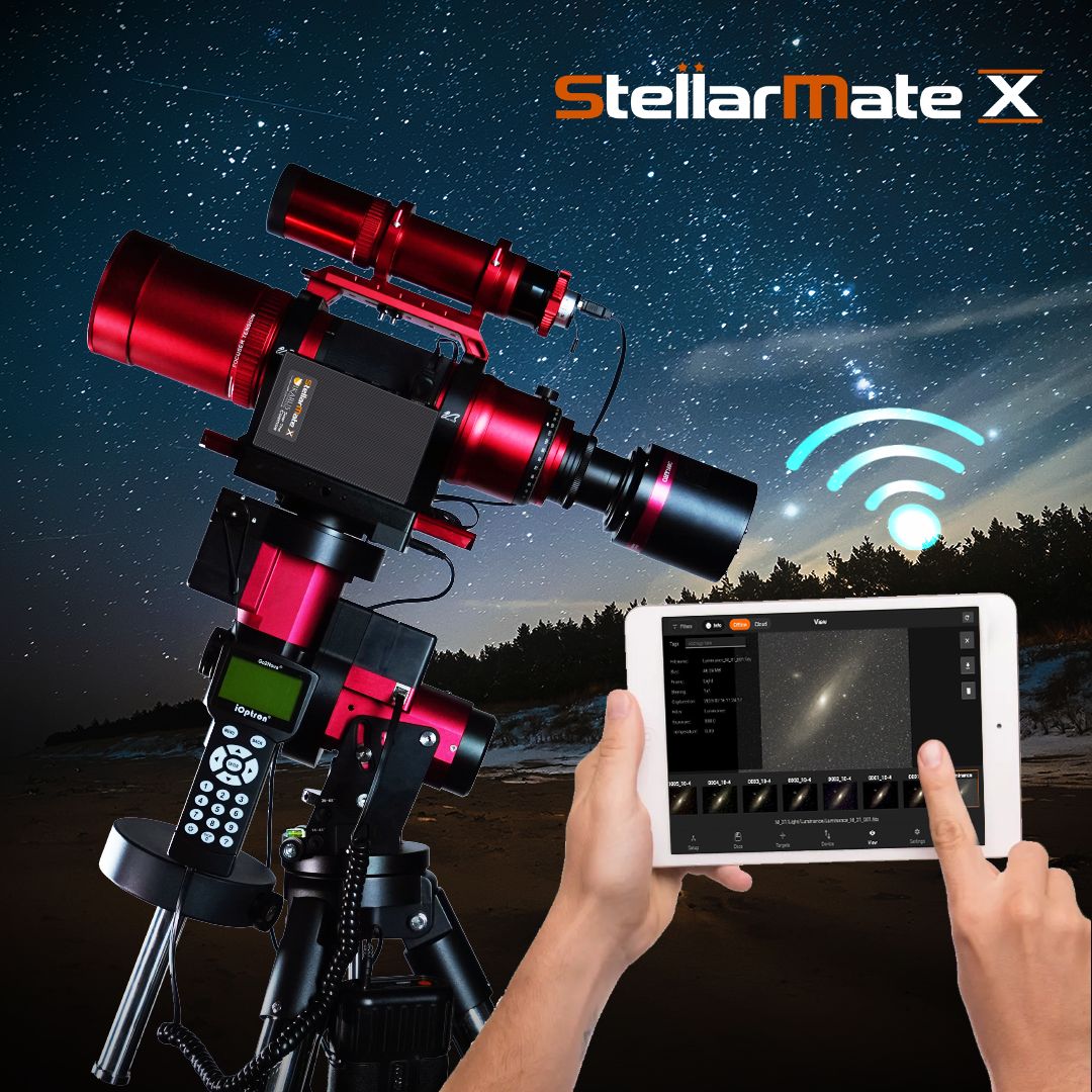 Control Your Mount Via WiFi with Stellarmate X and a Smartphone or Tablet
